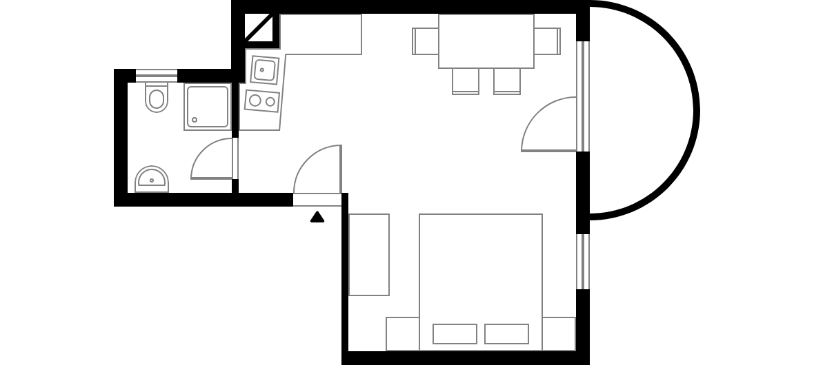 Apartment Floorplan A4